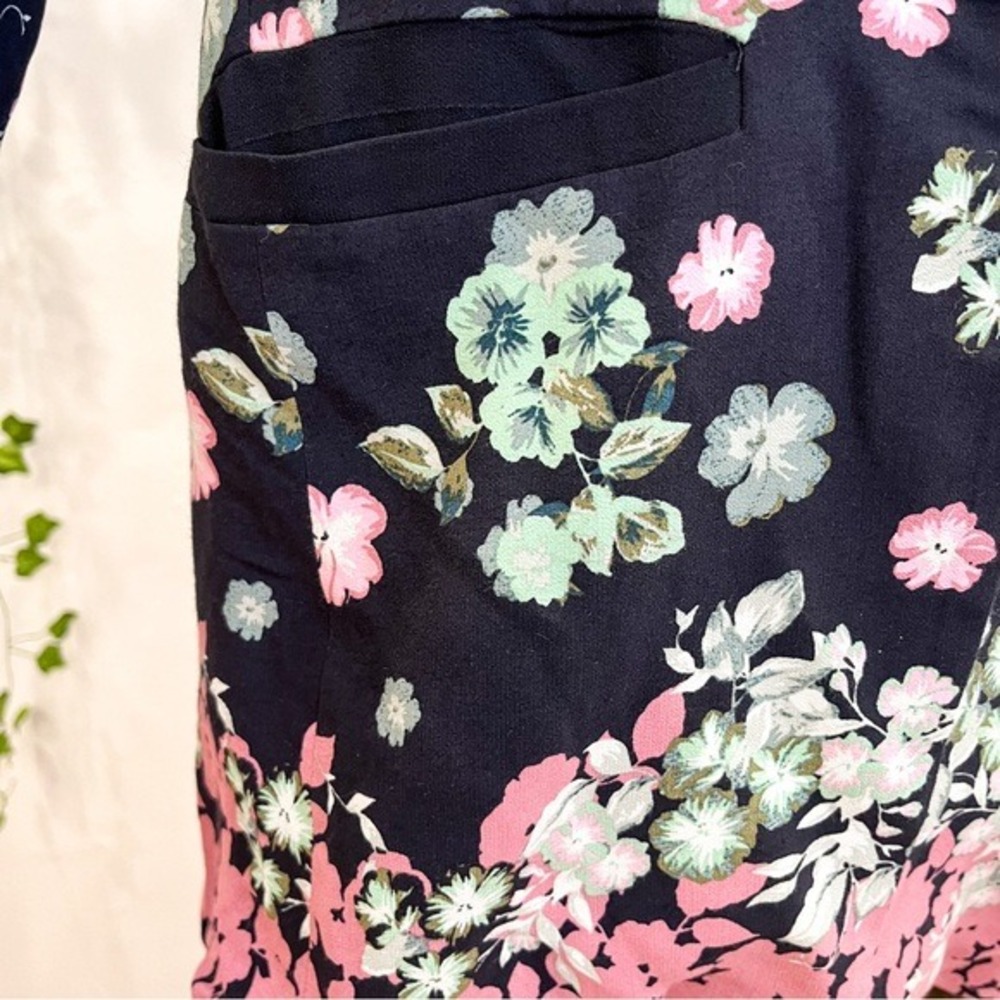 Anthropologie Merielle Kimono Floral Oversized Long Blazer Size XS S - Picture 6 of 13